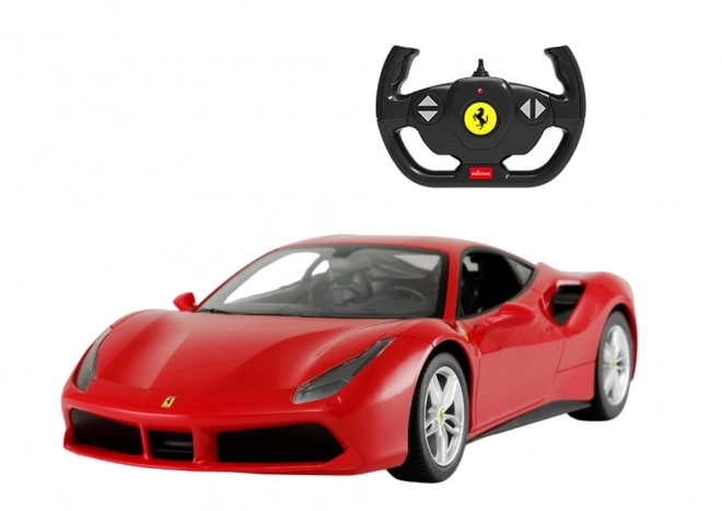 Op afstand bestuurbare auto Ferrari 488 GTB rood