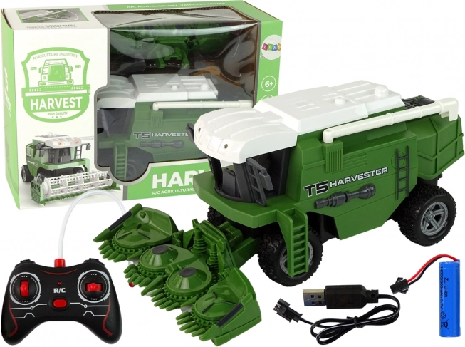Green Remote Controlled Harvester T5