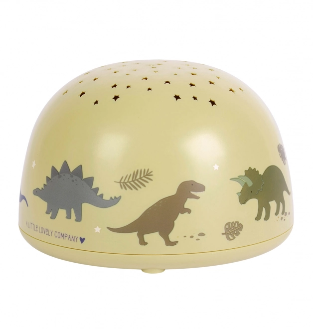 A Little Lovely Company Lampe mit Projektor – Dinosaurier
