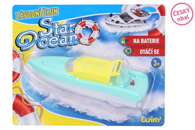 Batterijbootje 18 cm - Tsjechische verpakking