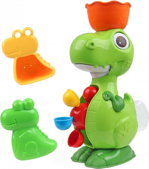 Set van badspeeltjes Dino met molentje