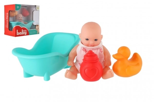 Pop met badkuipje en accessoires