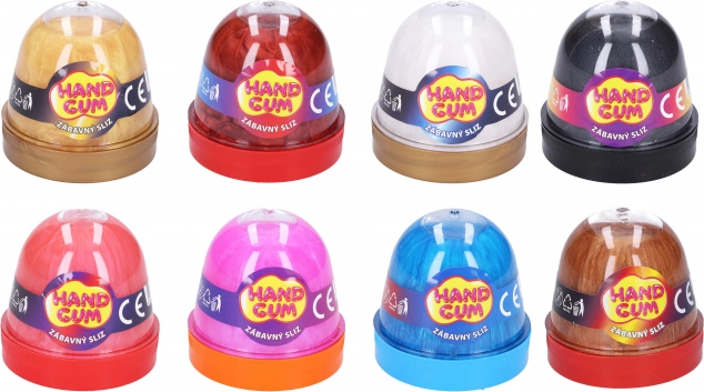 Slime scintillant modelable Hand Gum