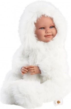 Llorens realistische babypop NEW BORN met geluiden en zacht lichaam 45 cm