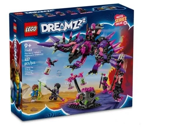 Magische LEGO DREAMZzz: Wezens Nachtmerrie Nigdyviedźmy