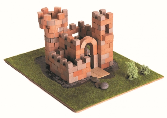 Bouwset kasteel van bakstenen Brick Trick