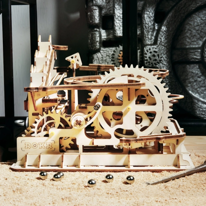 Wooden 3D Puzzle Rokr Marble Run Parkour