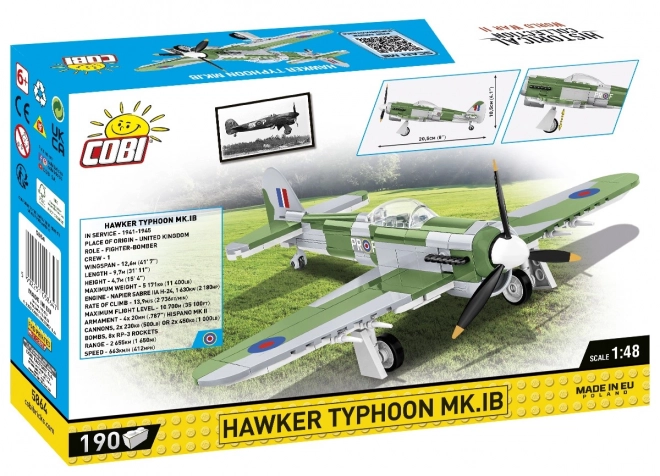 Bausteine Hawker Typhoon Mk.1B