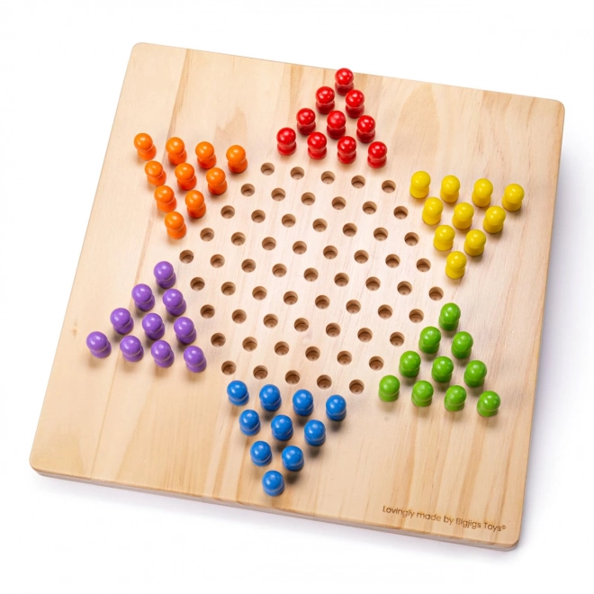 Bigjigs Toys Houten Halma