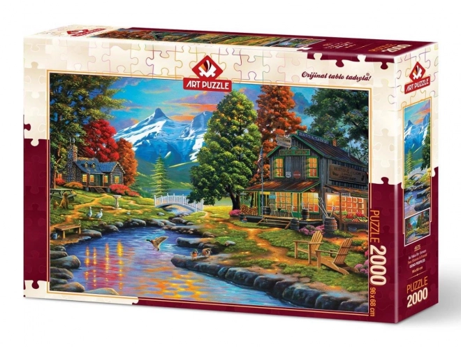 ART PUZZLE Puzzel Twee Kusten 2000 stukjes