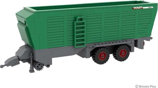 Construction Set Brixies Plus Fendt Tigo XR