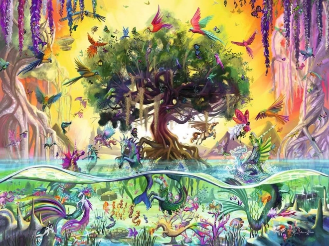 Unicorn from the Lake Puzzle