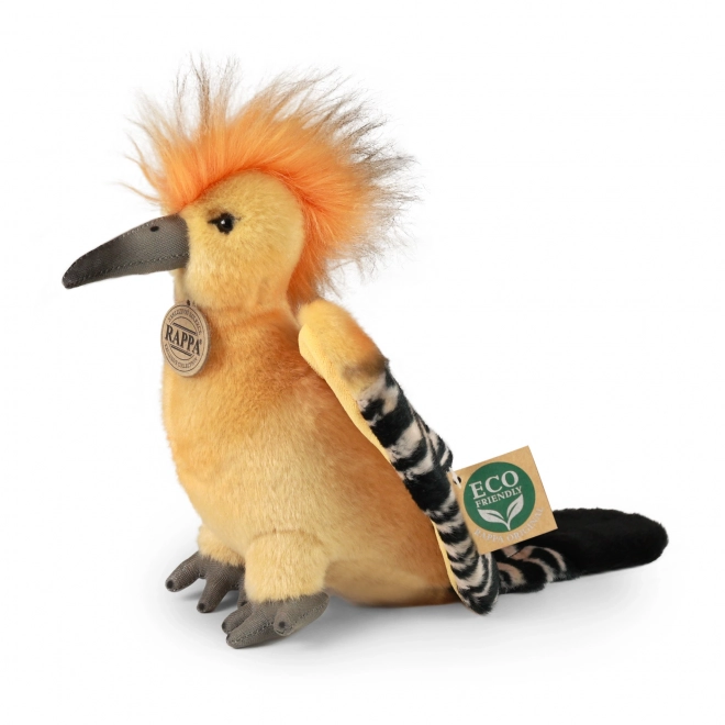 Plush Hoopoe Crested eco-friendly 20 cm