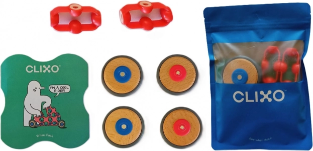 Clixo Wheels - Set of Wheels and Connectors