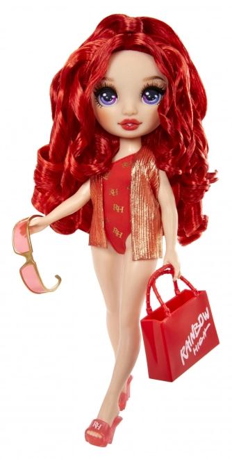 Rainbow High stylische Schwimmpuppe Ruby Red