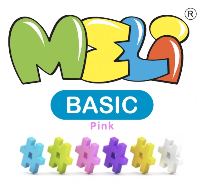 Bouwpakket Meli Basic Pink - 300 stukken