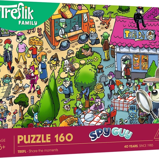 Puzzle Treflíci: Spion Typ 160 Teile