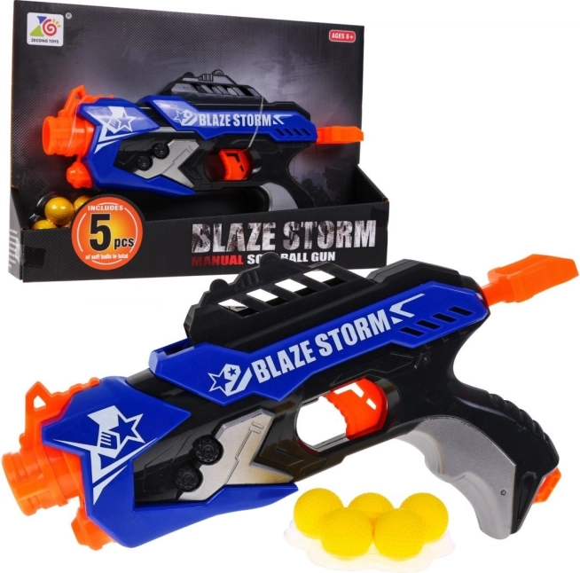 Spielzeugpistole für Kinder 8+ BLAZE STORM mit Schaumstoffkugeln