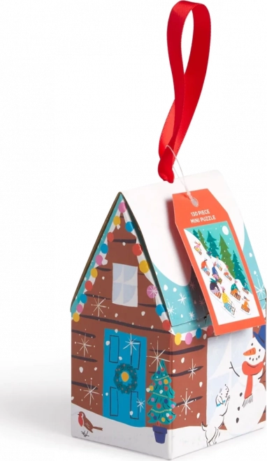 Mini Puzzle Sledding - 100 pieces