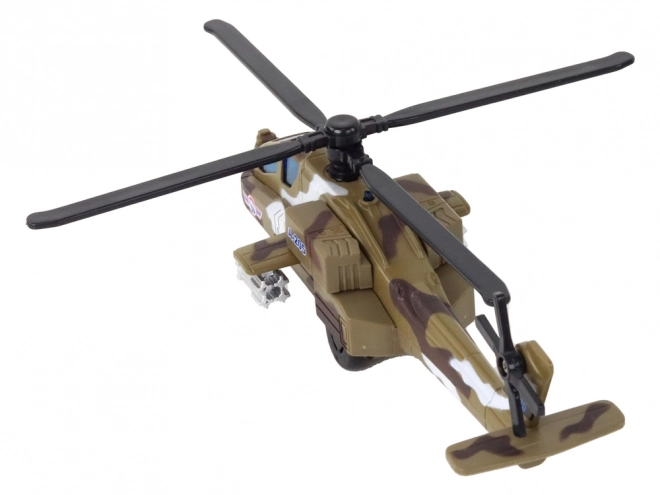 Militaire helikopter Militaire helikopter Aluminium composiet Geluidse verlichting
