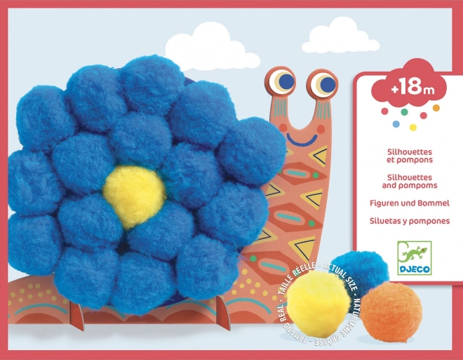 Pom-Pom Animal Creation Djeco