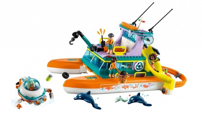 LEGO Friends zee-reddingsboot