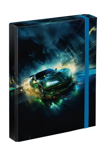 BAAGL Mappen voor schoolschriften A5 Raceauto