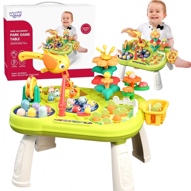 Interactive Educational Table 8-in-1 by WOOPIE