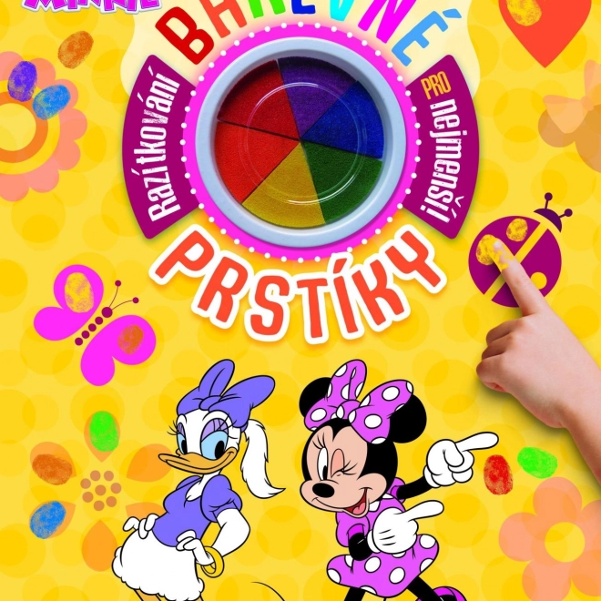 Minnie Finger-Fun Notebook with Finger Paints 23 × 30 cm