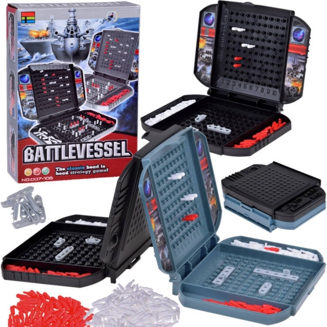 Jeu de navires - Bataille navale - Jeu logique stratégique pour enfants GR0684