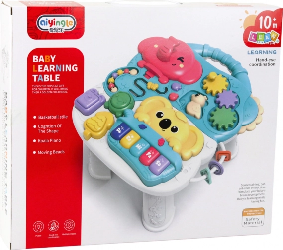 Interactieve educatieve tafel voor kinderen Roze