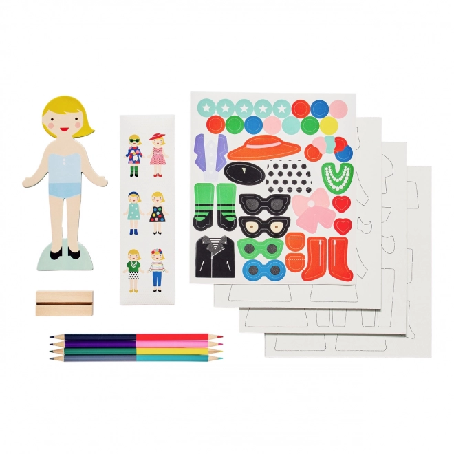Petit Collage magnetisches Ankleiden für Kinder