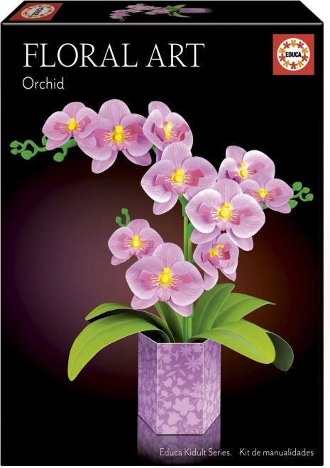 Educa puzzle 3D - orchidée