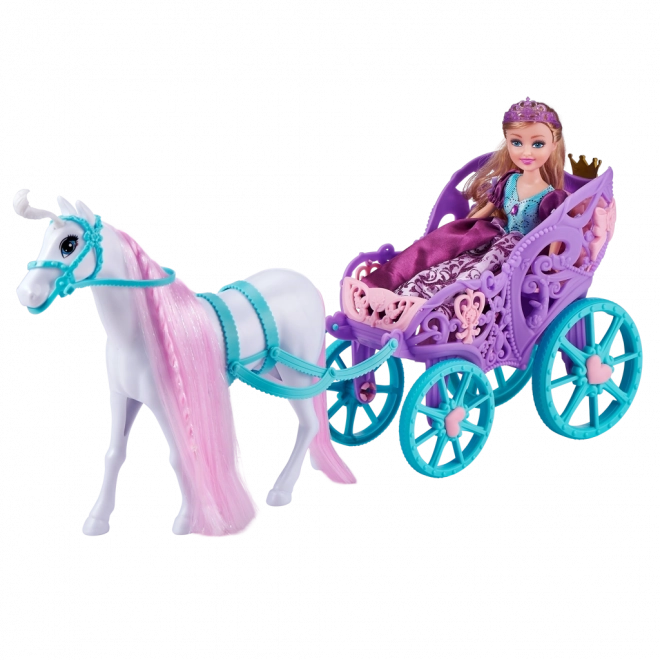 Prinses Sparkle Meisjes met paard en koets