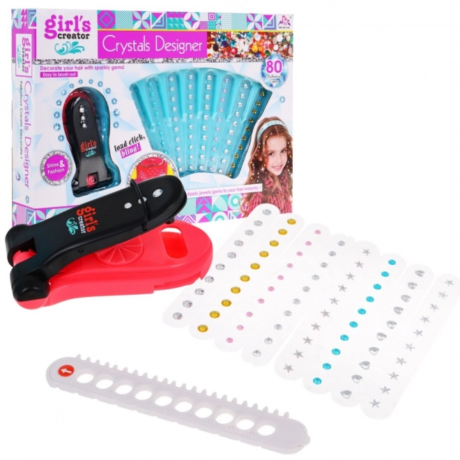Creatieve set voor kinderen 6+ voor versieren met kristallen