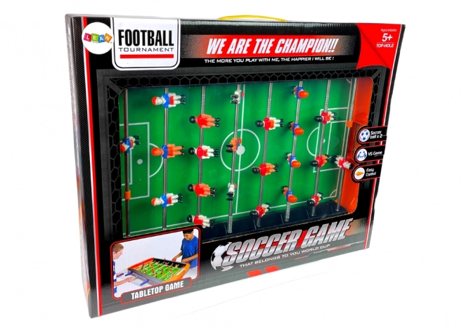 Table Soccer Game – Orange Table Foosball