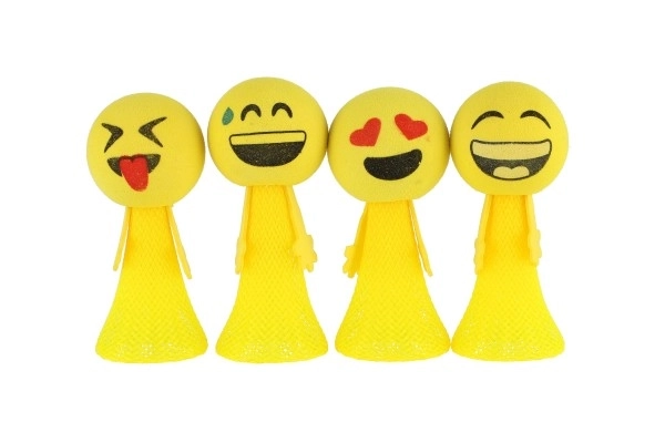 Balle rebondissante sourire amusante