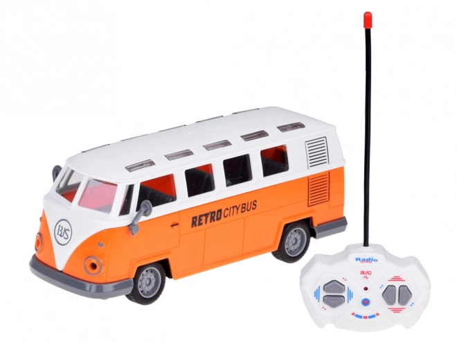Retro bus op afstandsbediening