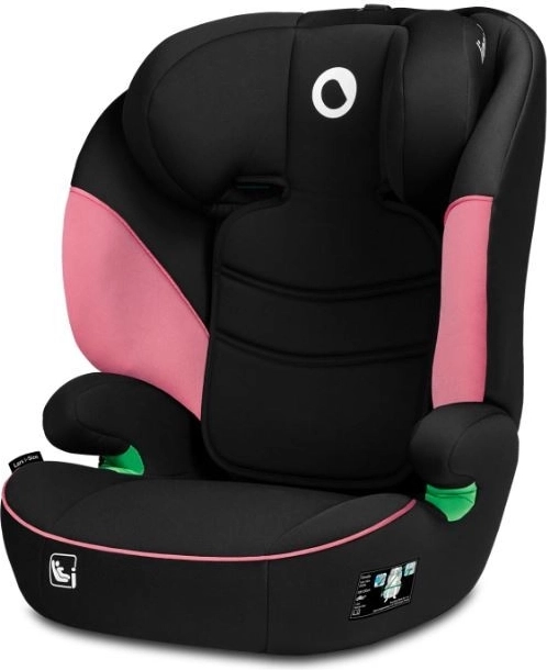 Child Car Seat Lionelo Lars i-Size for Children 100-150 cm, 15-36 kg, Pink