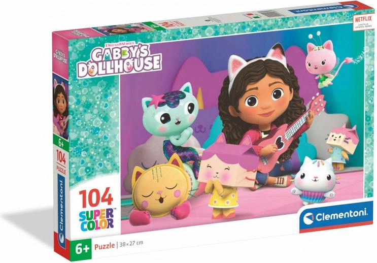 Puzzle Clementoni La Maison magique de Gabby – Moment musical 104 pièces