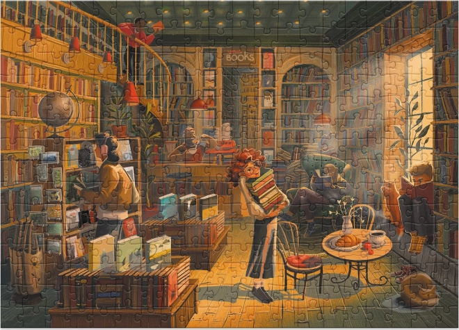 Puzzel Winkels: Boekhandel 300 stukjes