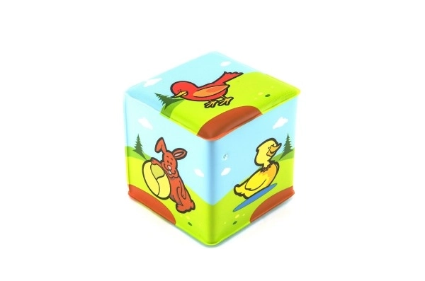 Zachte blokken Mijn eerste diertjes - 4 stuks