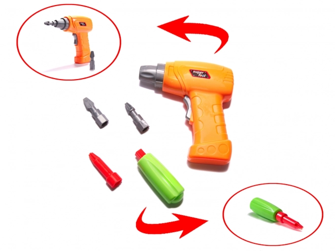Doe-het-zelf kinderset met accuboormachine II