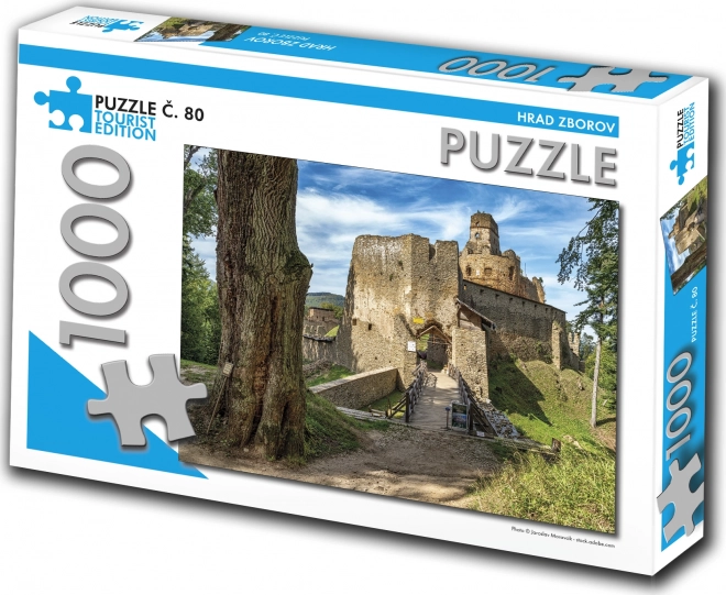 Tourist Edition puzzle Zborov Castle 1000 pieces