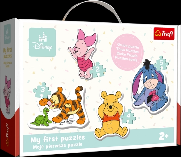 Kinderpuzzels Disney: Winnie de Poeh 4in1