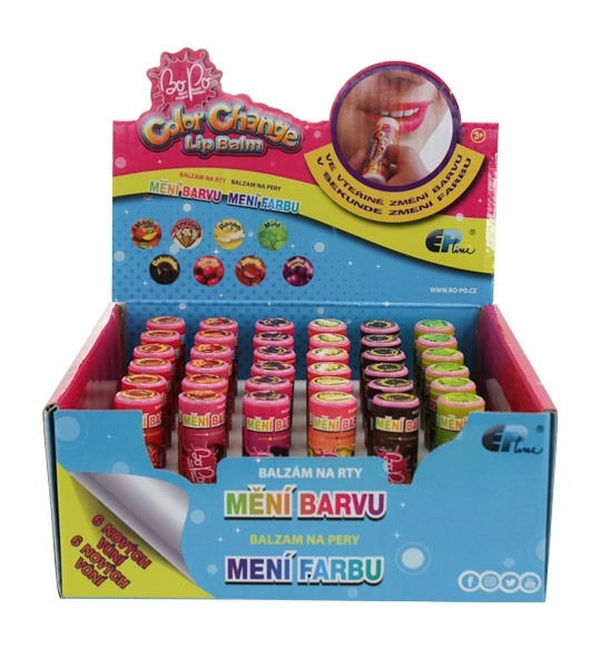 Bo-Po Balsem voor Lippen van Kleur Veranderend