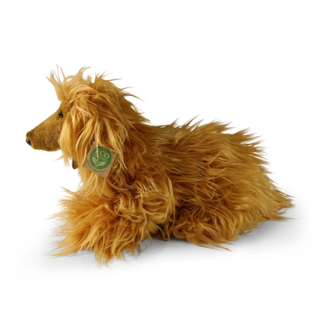 Plüschhund Afghanischer Windhund umweltfreundlich 32 cm