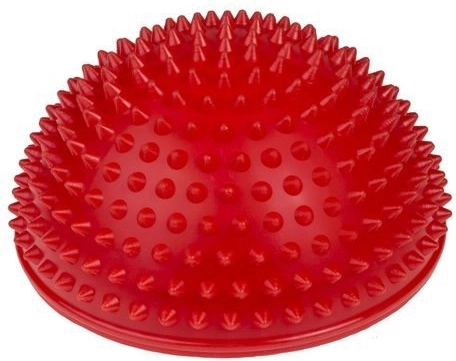 Sensorische massage-halfrond rood