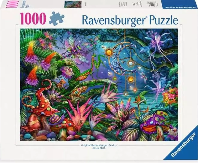 Puzzel Kleurrijke Fantasie 1000 stukjes Ravensburger