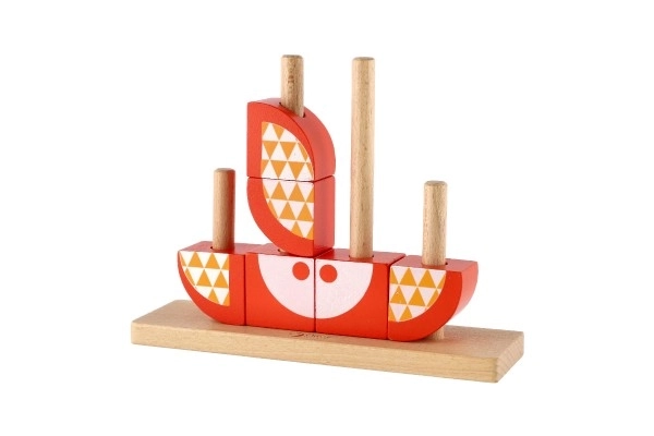 Houten puzzel - Vos